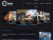Tablet Screenshot of coolbright.com
